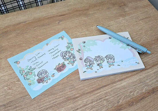 Winter Harvest Memo Pad Winter Harvest Memo Pad